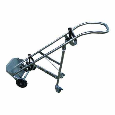 Oxygen cylinder trolley